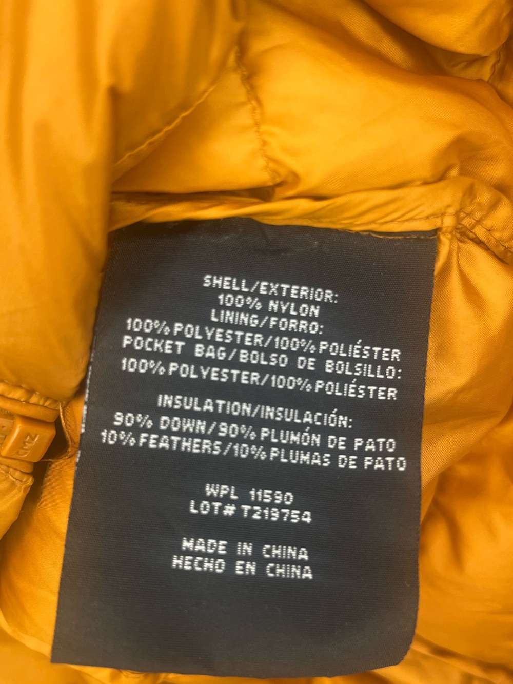 32 Degrees Women's Hooded Puffer Jacket - Rust - Picture 3 of 4